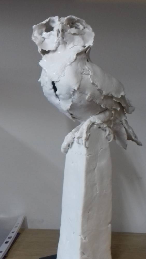 Petals and Claws - Porcelain Owl Workshop