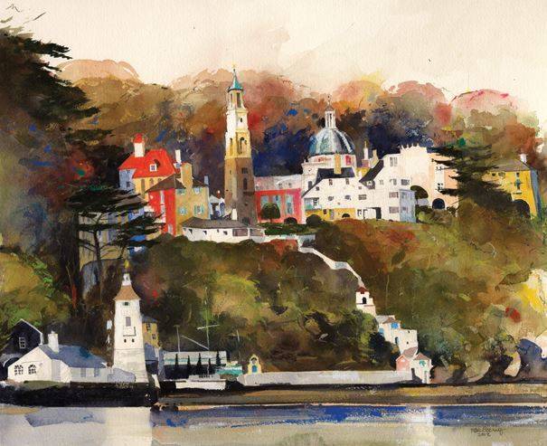Taith i Bortmeirion